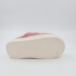 ⁦شبشب شتوي فرو مخطط للنساء لون زهري⁩ - الصورة ⁦6⁩