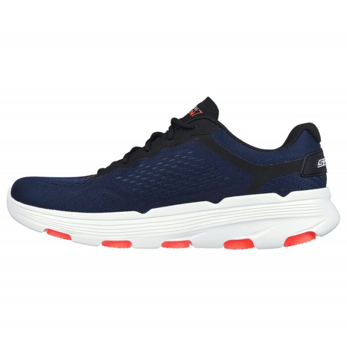 ⁦حذاء سكيتشرز جو رن 7.0 للرجال لون كحلي وأسود ونعل أبيض- Skechers Men's Go Run 7.0 Shoes⁩ - الصورة ⁦2⁩