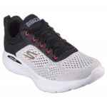 حذاء سكيتشرز جو رن لايت للرجال لون ابيض وأسود ونعل أبيض- Skechers Men's Go Run Lite Shoes