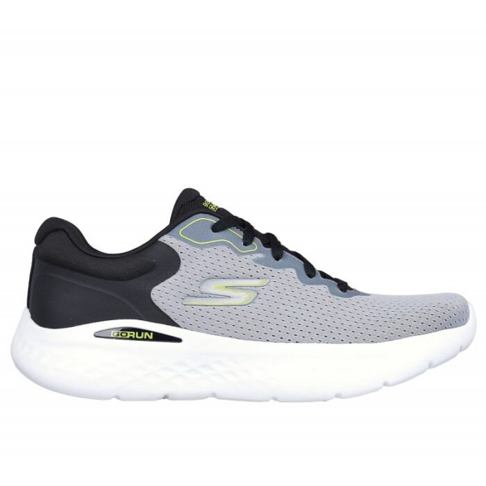 ⁦حذاء سكيتشرز جو رن لايت للرجال لون رمادي ونعل أبيض- Skechers Men's Go Run Lite Shoes⁩ - الصورة ⁦2⁩
