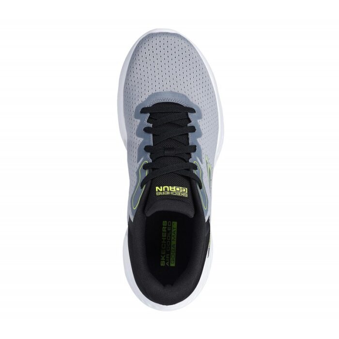 ⁦حذاء سكيتشرز جو رن لايت للرجال لون رمادي ونعل أبيض- Skechers Men's Go Run Lite Shoes⁩ - الصورة ⁦3⁩