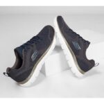 ⁦Skechers Mens' Summits - Brisbane Shoes- حذاء سكيتشرز سوميتس بريسبان للرجال لون كحلي⁩ - الصورة ⁦3⁩