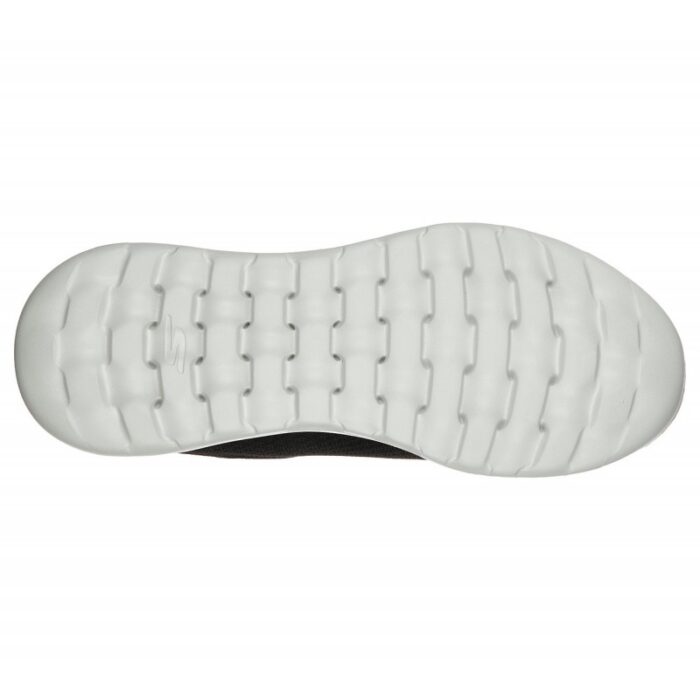 ⁦Skechers Men's GOwalk Max - Otis Shoes - حذاء سكيتشرز جو ووك ماكس- اوتيس للرجال لون اسود ونعل ابيض⁩ - الصورة ⁦3⁩