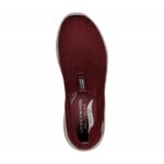 ⁦Skechers Women's GOwalk Arch Fit -Iconic Shoes - حذاء سكيتشرز جو ووك ارش فيت -ايكونك للنساء لون أحمر ونعل أبيض⁩ - الصورة ⁦4⁩