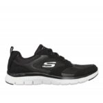 ⁦حذاء سكيتشرز فليكس ابريل 4.0-اكتيف فلو للنساء لون أسود وأبيض- Skechers Women's Appeal 4.0 - Active Flow Shoes‏⁩ - الصورة ⁦6⁩