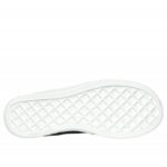 ⁦Skechers Women's Sport Court 92 Shoes - حذاء سكيتشرز كورت 92 للنساء لون أسود ونعل أبيض⁩ - الصورة ⁦3⁩