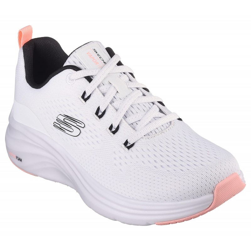 ⁦Skechers Women's Vapor Foam - Fresh Trend Shoes - حذاء سكيتشرز فابور فوم- فرش ترند للنساء لون أبيض⁩ - الصورة ⁦1⁩