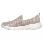 ⁦Skechers Womens' Go Walk Joy Shoes- حذاء سكيتشرز جو ووك جوي بدون للنساء لون بيج⁩ - الصورة ⁦4⁩