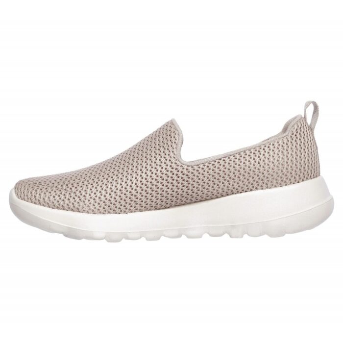 ⁦Skechers Womens' Go Walk Joy Shoes- حذاء سكيتشرز جو ووك جوي بدون للنساء لون بيج⁩ - الصورة ⁦4⁩