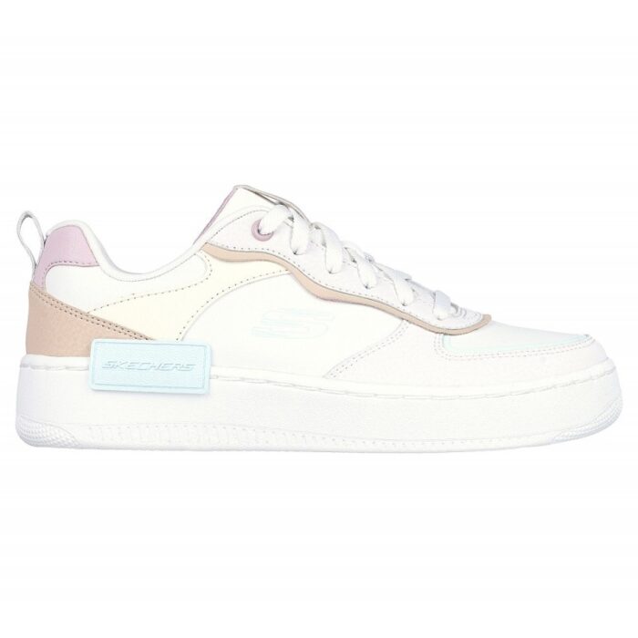 ⁦Skechers Women's Sport Court 92 - Best Pace Shoes - حذاء سكيتشرز كورت 92- بيست بيس للنساء لون أبيض⁩ - الصورة ⁦4⁩