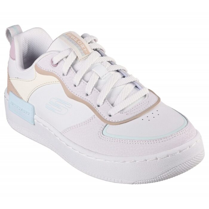 ⁦Skechers Women's Sport Court 92 - Best Pace Shoes - حذاء سكيتشرز كورت 92- بيست بيس للنساء لون أبيض⁩ - الصورة ⁦5⁩