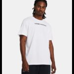 Under Armour Men's UA Heavyweight Logo Overlay Embroidered Short Sleeve