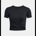 ⁦Under Armour Women's UA Motion Crossover Crop Short Sleeve⁩ - الصورة ⁦2⁩