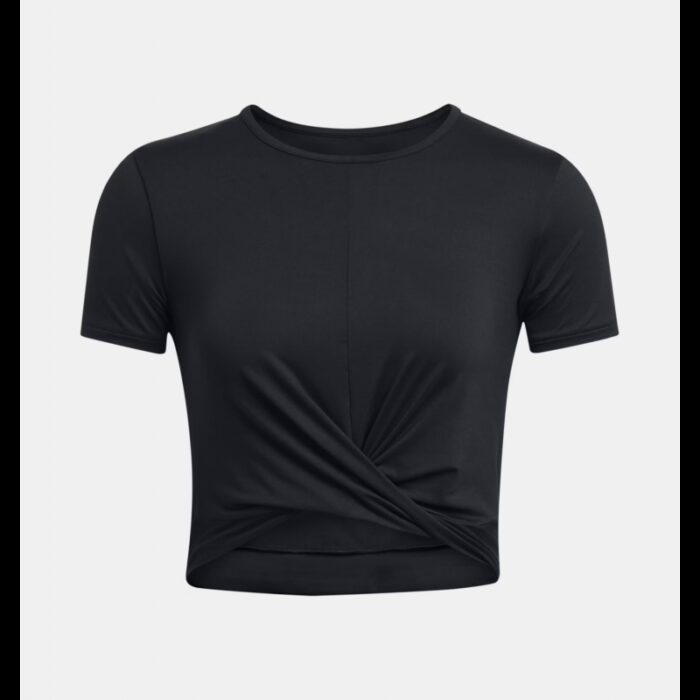 ⁦Under Armour Women's UA Motion Crossover Crop Short Sleeve⁩ - الصورة ⁦2⁩
