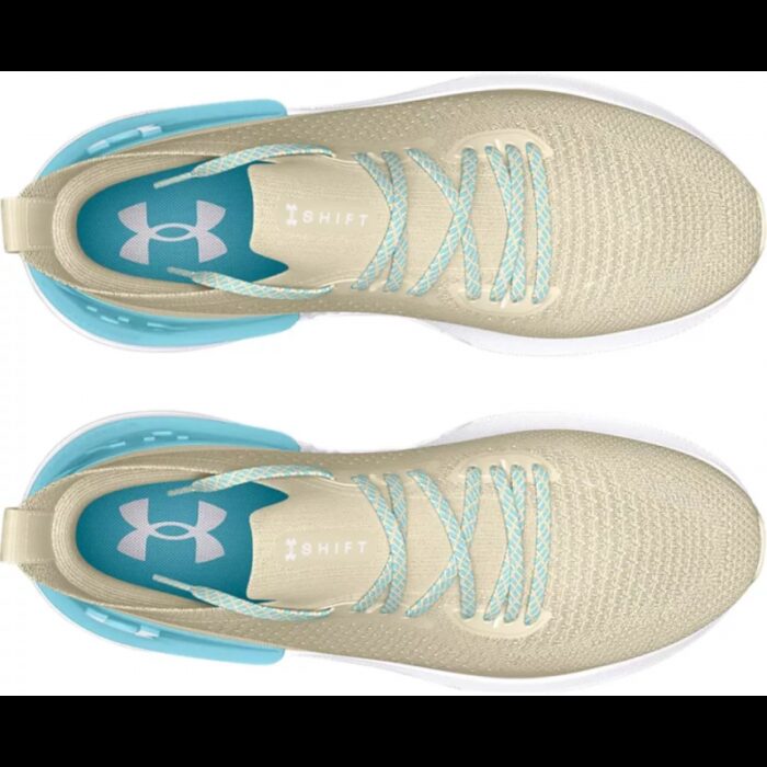 ⁦Under Armour Women's Charged Quicker Shoes - حذاء أندر آرمر تشارجد كويكر للنساء لون بيج⁩ - الصورة ⁦3⁩