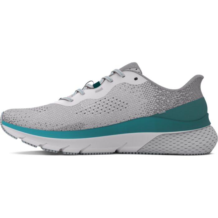⁦Under Armour Men's HOVR™ Turbulence 2 Running Shoes - حذاء أندر آرمر هوفر تيربيولانس 2 للرجال لون رمادي ونعل أبيض⁩ - الصورة ⁦5⁩