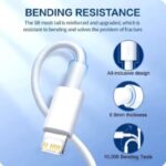 ⁦كيبل سلك شحن ايفون ل Type C طول 2 متر - 30 واط - متوافق مع iPhone 11/12/13/14 و iPad⁩ - الصورة ⁦2⁩