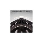 ⁦خوذة أمان لركوب الدراجات خفيفة الوزن مع بطانة داخلية مريحة للرجال والنساء ، قابلة للتعديل لون أسود مع أحمر⁩ - الصورة ⁦3⁩