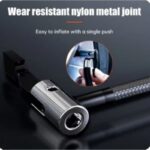 ⁦مضخة هواء منفاخ إلكتروني محمول لإطارات السيارة والدراجات - حجم مناسب لليد⁩ - الصورة ⁦5⁩