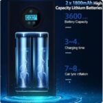 ⁦مضخة هواء منفاخ إلكتروني محمول لإطارات السيارة والدراجات - حجم مناسب لليد⁩ - الصورة ⁦6⁩