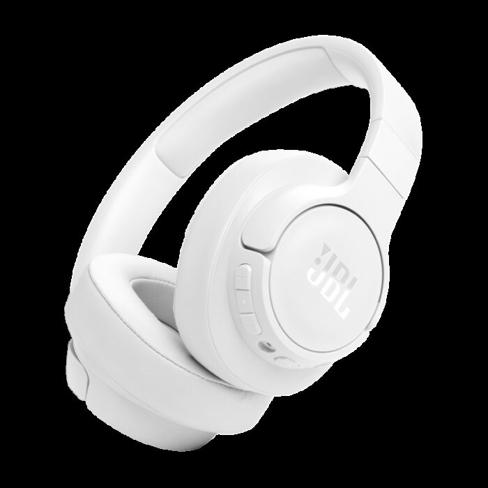 ⁦JBL T770NC Wireless Over-Ear Headphones White-سماعات رأس لاسلكية من جي بي ال لون أبيض⁩ - الصورة ⁦2⁩