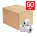 ⁦كرتونة رول كاش حراري 50 حبة (80*80 ملم )⁩ - الصورة ⁦2⁩