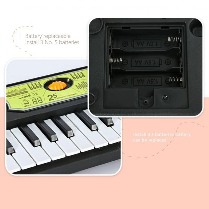 ⁦لعبة بيانو للأطفال حجم صغير⁩ - الصورة ⁦7⁩