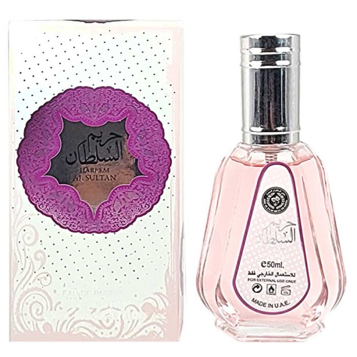 Hareem alsultan EDP Natural spray for woman by ARD AL ZAAFARAN 50ml-عطر حريم السلطان من ارض الزعفران للنساء اودي بيرفيوم 50مل