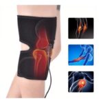 ⁦مشد تدفئة كهربائي للركبة من خلال سلك USB - تدعم الركبة بالتدفئة لتخفيف الالام⁩ - الصورة ⁦4⁩