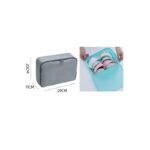 ⁦بكج قطع تخزين الملابس لحقيبة السفر-  عدد 10 مصنوعة من قماش  مقاوم للماء ، ناعم ، مضاد للتجاعيد ومقاوم للإهتراء-  لون رمادي غامق⁩ - الصورة ⁦9⁩