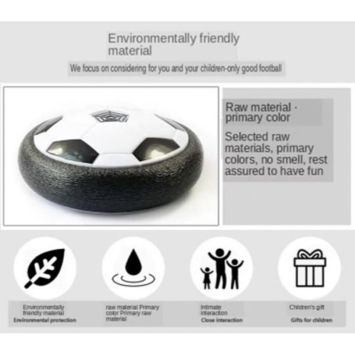 ⁦لعبة كرة قدم اسفنجية مضيئة ترند للأطفال آمنة للعب في المنزل  وعلى الاطفال دون كسر اي شيء  - مصنوعة من البلاستيك المتين والاسفنج- تعمل بالبطارية -  مع إضاءة LED⁩ - الصورة ⁦8⁩