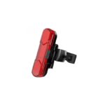 أضواء خلفية للدراجات  - قابلة لإعادة الشحن - أربع أشكال من الإضاءة- حجم صغير - لون أحمر