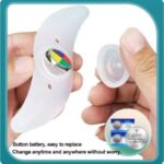 ⁦أضواء فلاش ملونة  لعجلات الدراجات مقاومة للماء- بثلاثة مستويات إضاءة LED - بطارية ليثيوم صغيرة داخلية CR2032 يمكن تغييرها بسهولة⁩ - الصورة ⁦4⁩