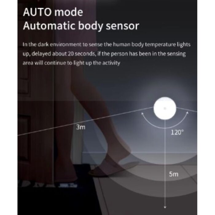 103375789_67dc9e52da271 أضواء ذكية LED مع خاصية استشعار الحركة- ذات لون أصفر قابل للشحن يأتي مع قطعة مغناطيس لتثبيته في أي مكان في البيتUSB - الصورة 1
