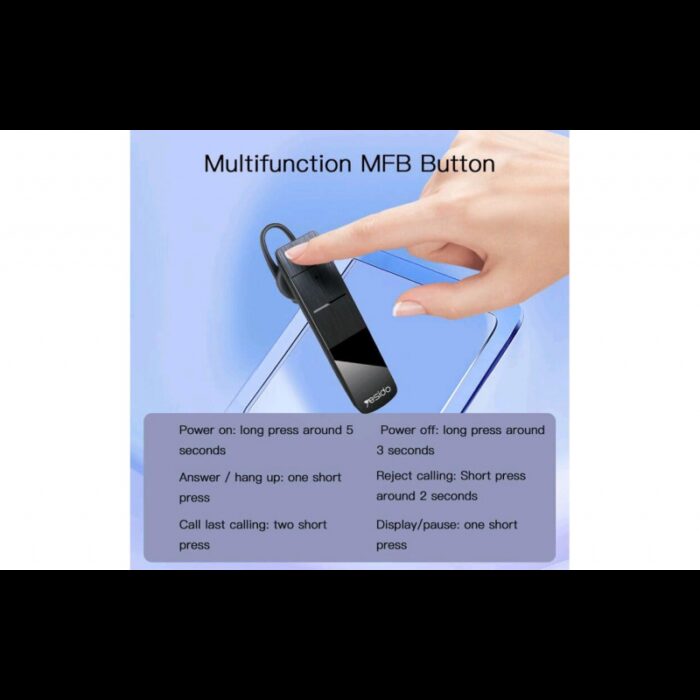 ⁦Yesido YB06 Wireless Headset-سماعة رأس لاسلكية من يسيدو⁩ - الصورة ⁦3⁩