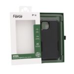 ⁦Force Steel Defender phone cover IPHONE 14 -BLACK⁩ - الصورة ⁦3⁩