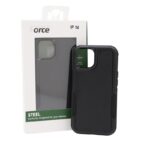 ⁦Force Steel Defender phone cover IPHONE 14 -BLACK⁩ - الصورة ⁦5⁩