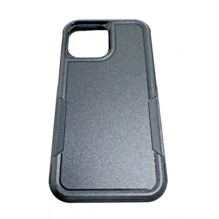 ⁦Force Steel Defender phone cover IPHONE 14 pro -BLACK⁩ - الصورة ⁦2⁩