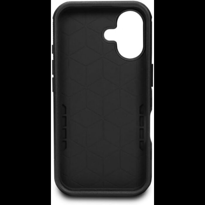 ⁦Force Steel Defender phone cover iPhone 16 - BLACK⁩ - الصورة ⁦2⁩