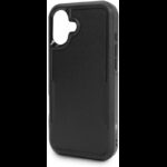⁦Force Steel Defender phone cover iPhone 16 - BLACK⁩ - الصورة ⁦3⁩