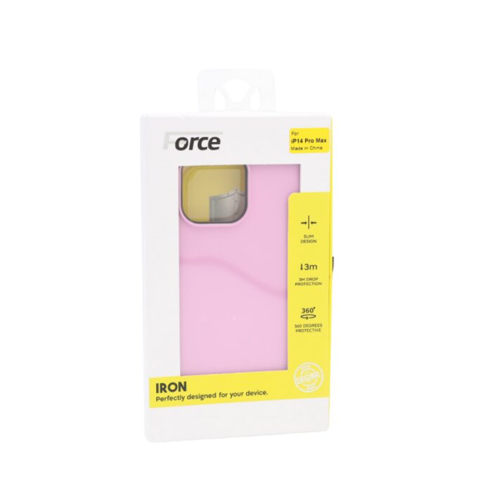 ⁦FORCE IRON IPHONE 14 PRO MAX - PINK⁩ - الصورة ⁦2⁩