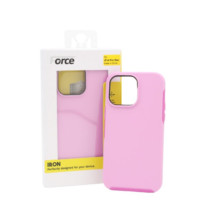 ⁦FORCE IRON IPHONE 14 PRO MAX - PINK⁩ - الصورة ⁦3⁩