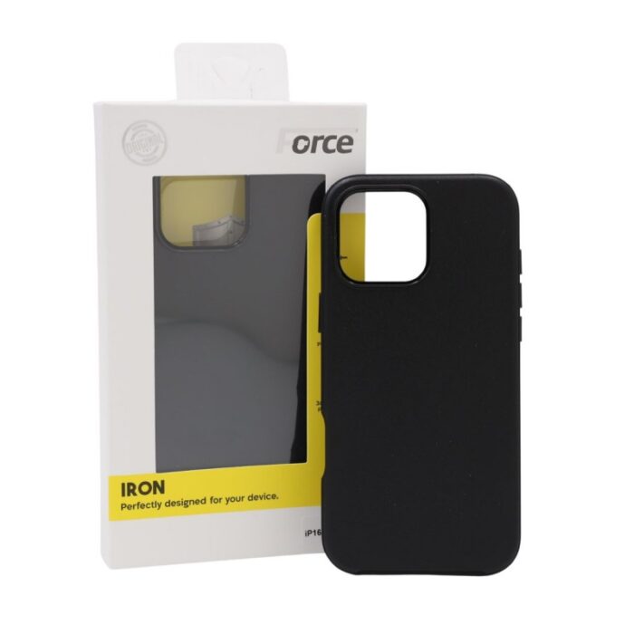 ⁦FORCE IRON IPHONE 16 PRO MAX- BLACK⁩ - الصورة ⁦5⁩