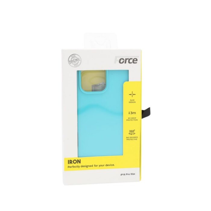 ⁦FORCE IRON IPHONE 16 PRO MAX- TURQUOISE⁩ - الصورة ⁦2⁩
