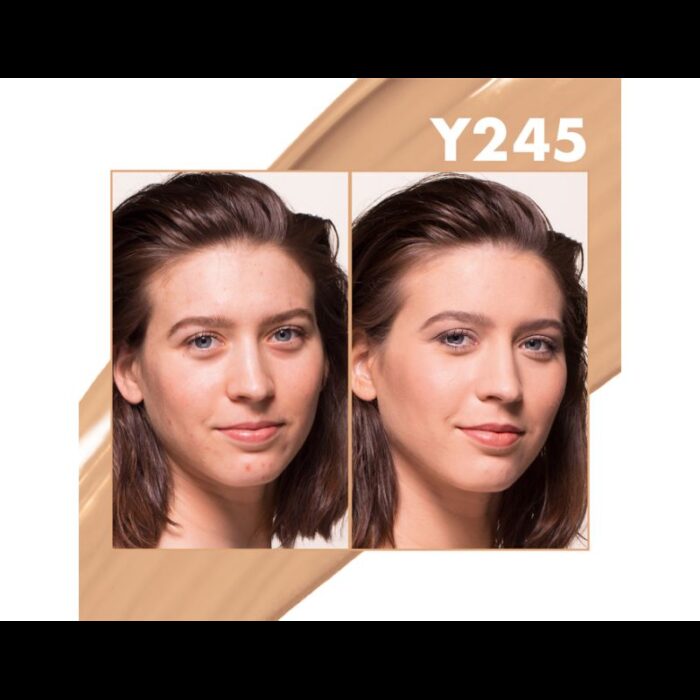 ⁦Make Up For Ever Matte Velvet Skin Full Coverage Foundation Y245 Soft Sand, 5 ml⁩ - الصورة ⁦3⁩