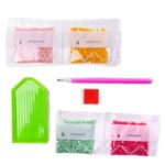 لوحة أطفال خرز مع برواز خرز أطفال دب 23*18