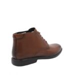 ⁦Hush Puppies Men's Leather Casual Mid Shoes- Brown⁩ - الصورة ⁦4⁩