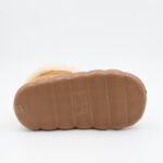 ⁦حذاء شتوي للأطفال لون كموني بلمعة⁩ - الصورة ⁦4⁩