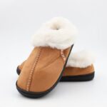 ⁦حذاء شتوي للنساء لون عسلي وبيج⁩ - الصورة ⁦5⁩