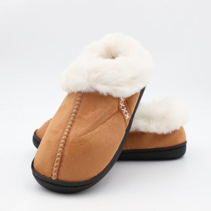 ⁦حذاء شتوي للنساء لون عسلي وبيج⁩ - الصورة ⁦5⁩